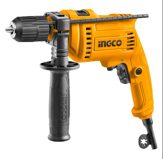 Bormasina 680W cu impact si mandrina cu cheie Bormasina 680W cu impact si mandrina cu cheie