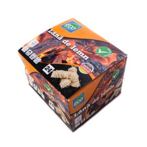 Lana de lemn pentru aprins lemne