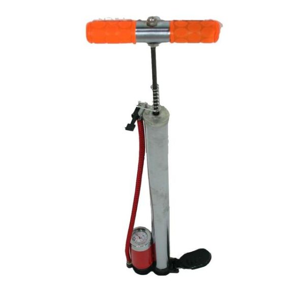 Pompa Auto cu Manometru din Inox