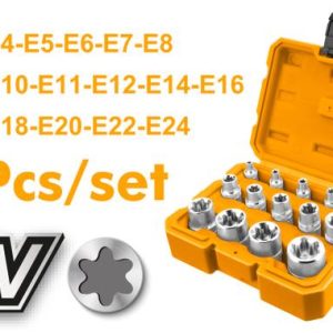 Trusa de Chei Tubulare in Stea 14pcs